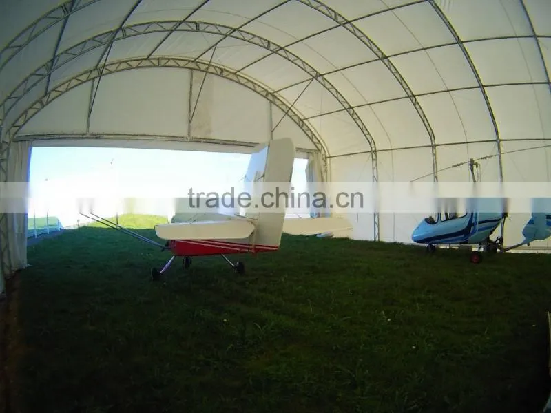 Prefabricate steel frame aircraft hangar tent