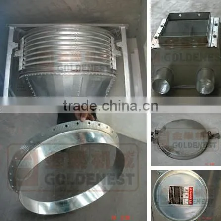 Goldenest hot-galvanized sheet poultry silo