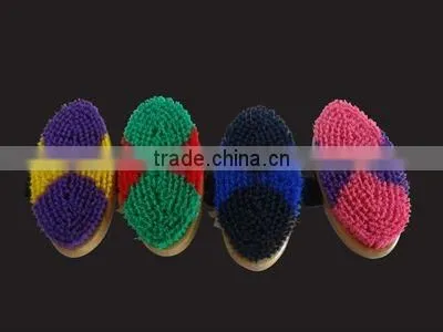 colorful horse brush