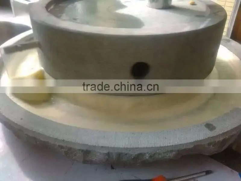 Chinese tofu making machine bean curd stone mill soy milk grinder