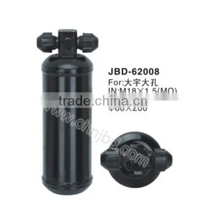 new Low price Small steel cylinder ac parts receiver filters ,stainless steel perforated cylinder filter