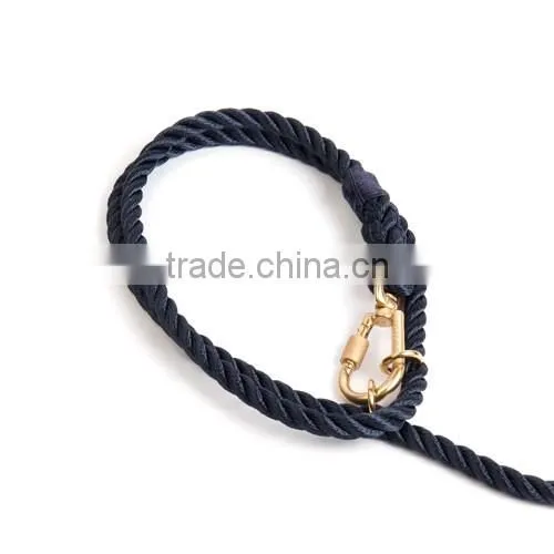 Durable rope dog collar dog leash pet product