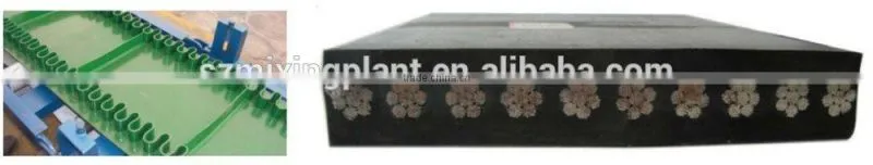 Concrete bathing plant belt conveyor