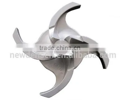 OEM Chinese popular custom metal steel casting pump impeller