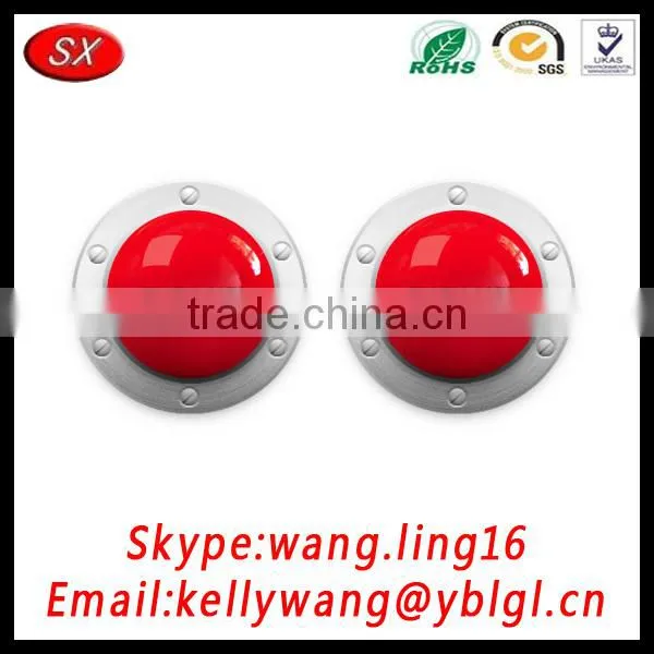 Customized Stainless Steel Press Button, Push Button, Play Button For Electrical Equipment ISO/RoHS Pass