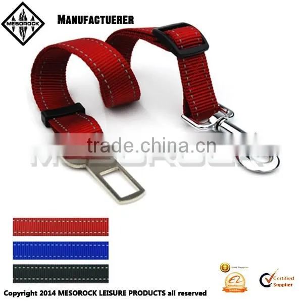 Universal Adjustable Reflective Car Vehicle Pet Cat Seat Belt Dog Seat Belt