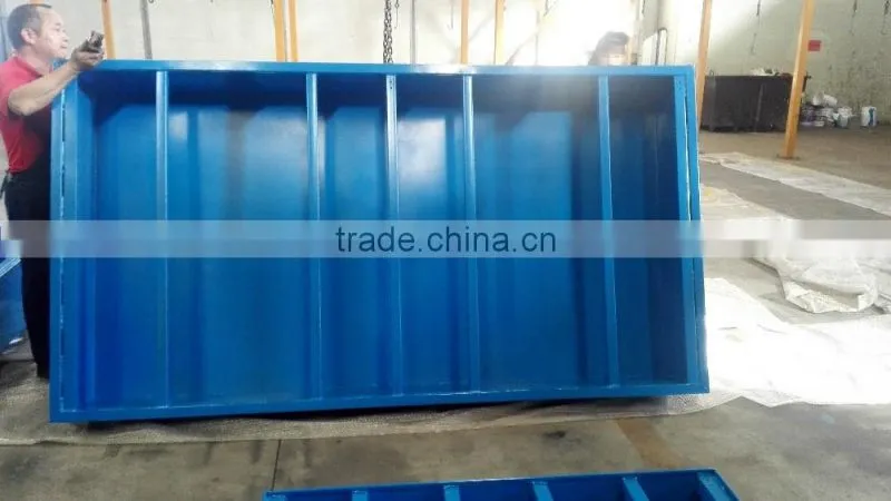 steel oil bin for collection function oil stroage cage