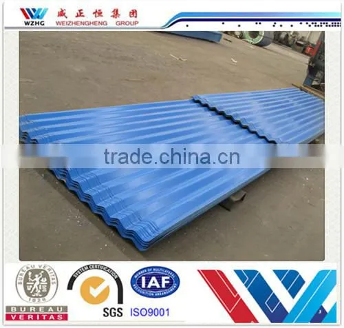 PPGI/PPGL GREEN RAL6029 corrugated/plain steel plate export to Turkmenistan
