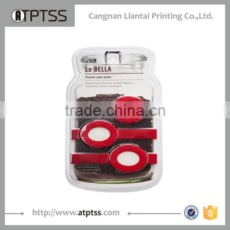 New style design elastic bottle label