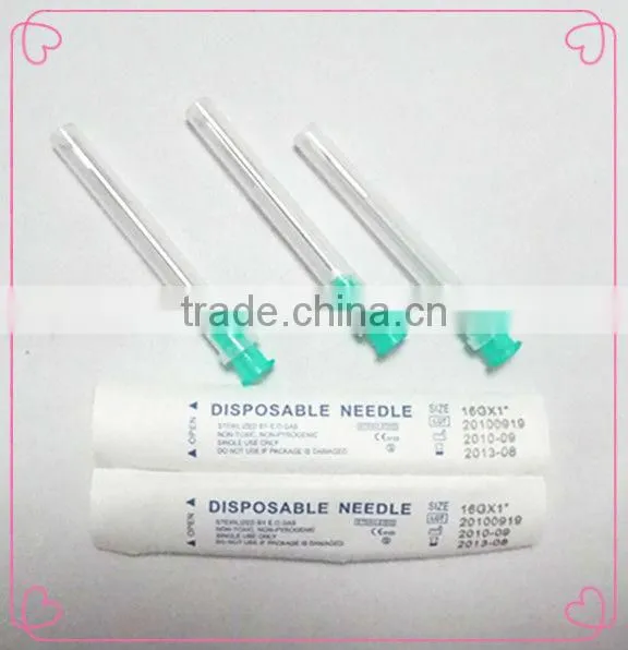 Kangbao 18G Plastic Hypodermic Needle