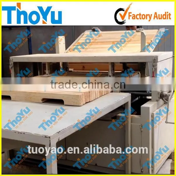 automatic stringer pallet grooving machine in alibaba SMS:0086-15238398301