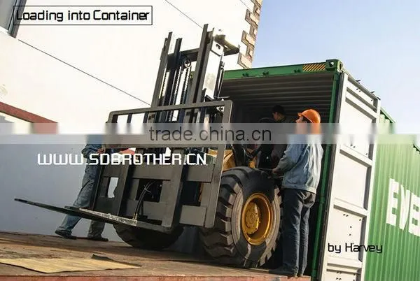 CPCY50 articulated forklift 5000kg Rough Terrain Truck
