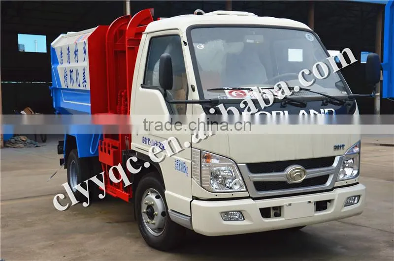 Foton 3CBM Light refuse collection vehicle for sale