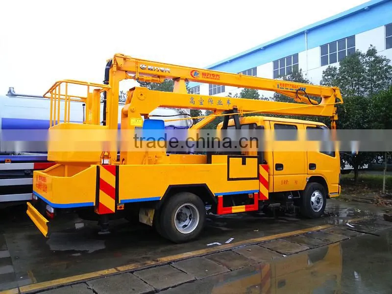 DFAC Hubei 14m Hydrauli Aerial Cage