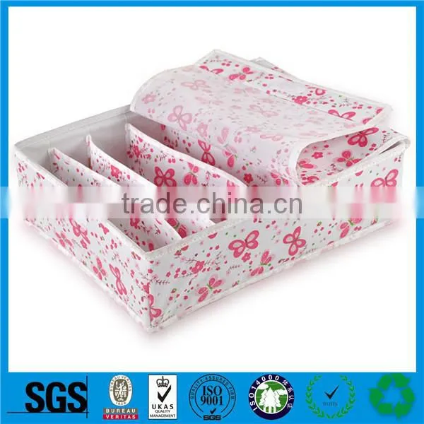2016 fashion pp foldable nonwoven storage box