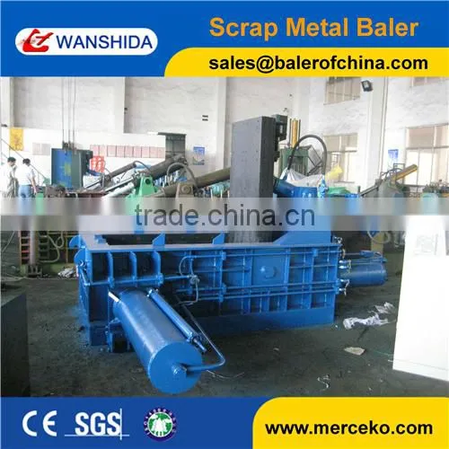 Professional aluminum cast iron scrap baling press baler