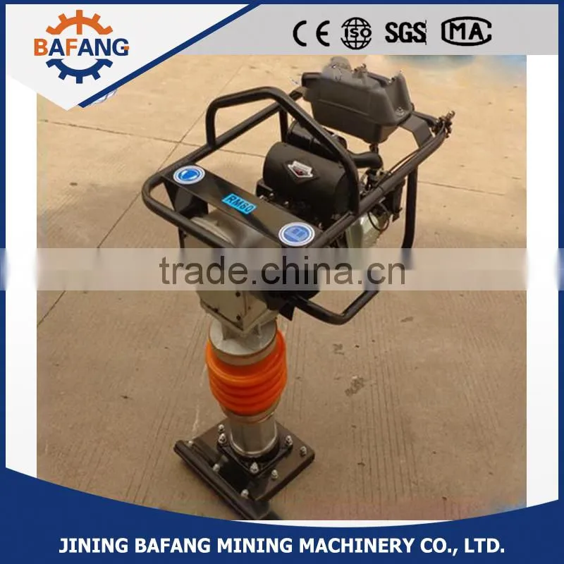 Hot sale Gasoline type vibration HCR90 mini tamping rammer