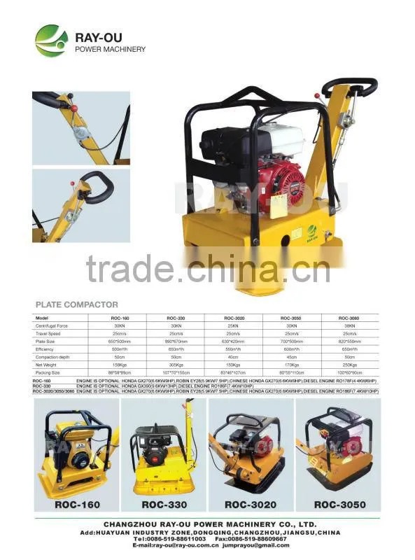 soil plate compactor C-330