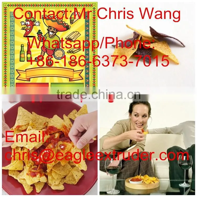 corn tortilla doritos nacho chips production line