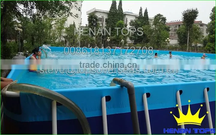 Above Ground Bracket Swimming Pool Durable PVC Metal Bracket Swimming Pool