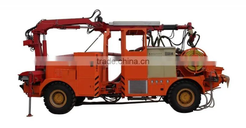 HSC-3016 automatic tunnel construction robotic arm shotcrete equipment sprayer concrete spraying system