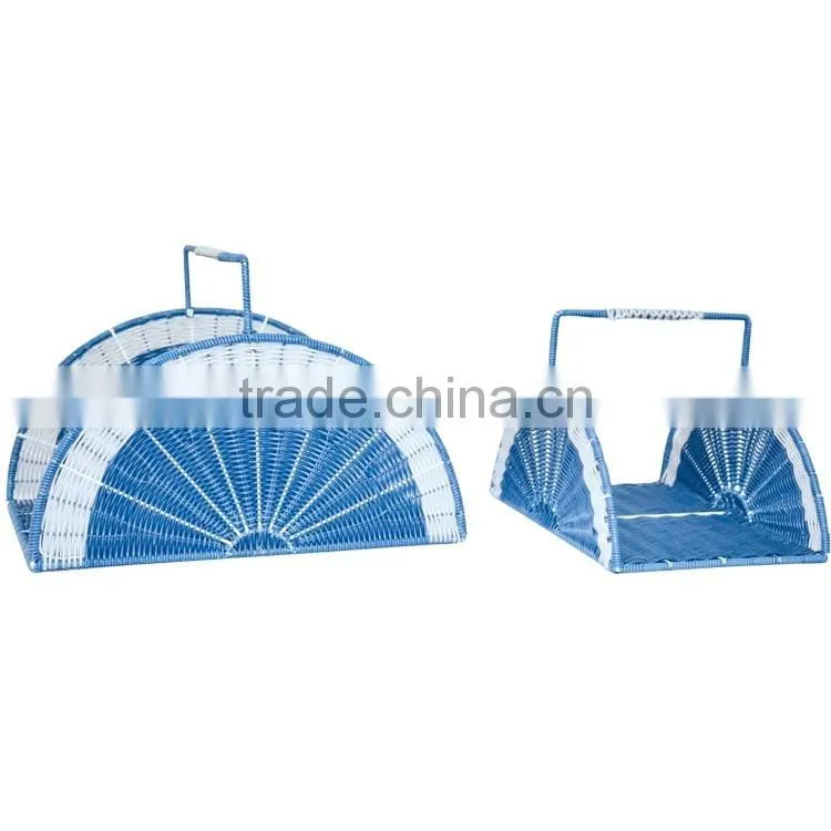 S.D Nice Quality Custom Made Crafts Rattan Gift Baskets With The Handle