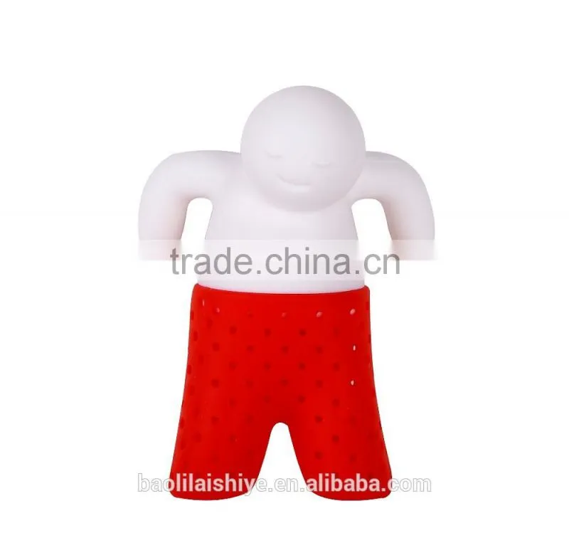 Mr.tea non-toxic BPA free silicone tea infuser