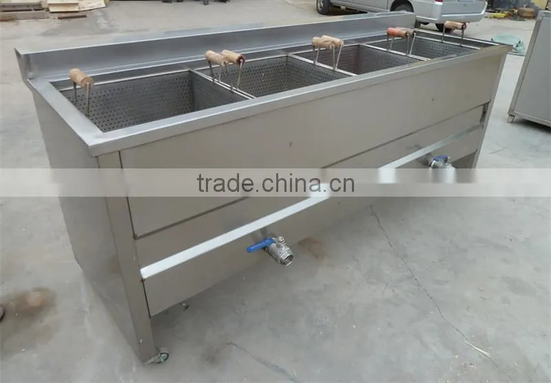 Vegetable Fruit Potato Banana Blanching Machine Cooking Machine Blancher Cooker