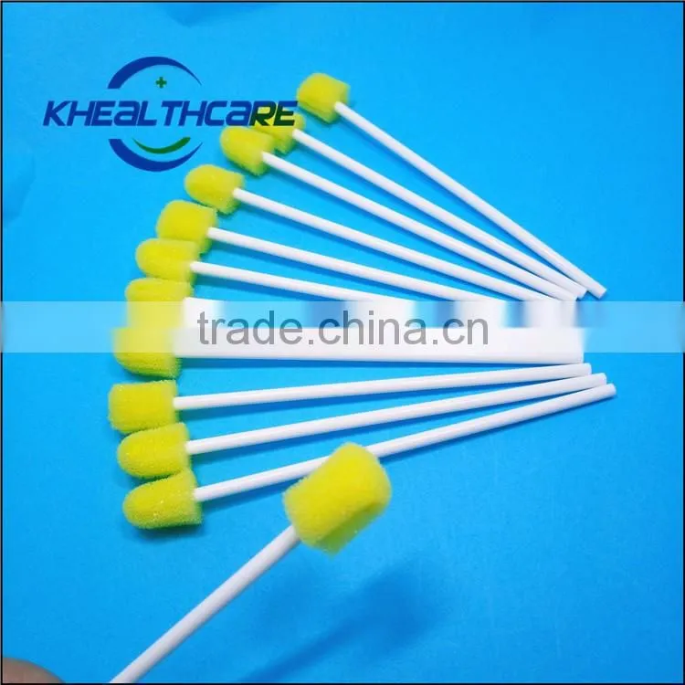 Factory directly sell medical sponge oral cleaning sponge swab