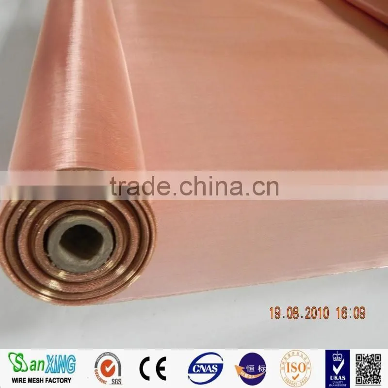 Hot sale brass wire mesh for faraday cage copper cloth