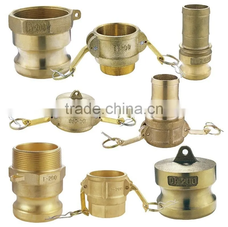 Brass Pipe Fitting Camlock Female Type D