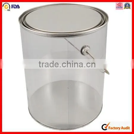 custom wholesale pvc clear tube packaging in packaging boxes