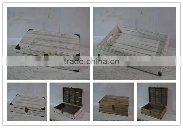 2016 latest decorative wooden storage boxes