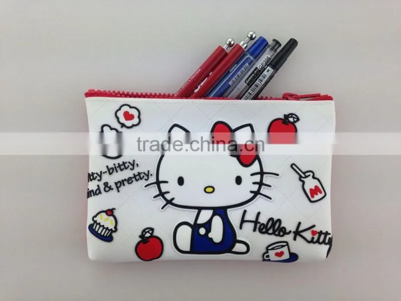 OEM new smart zipper puller silicone bag /pouch /purse
