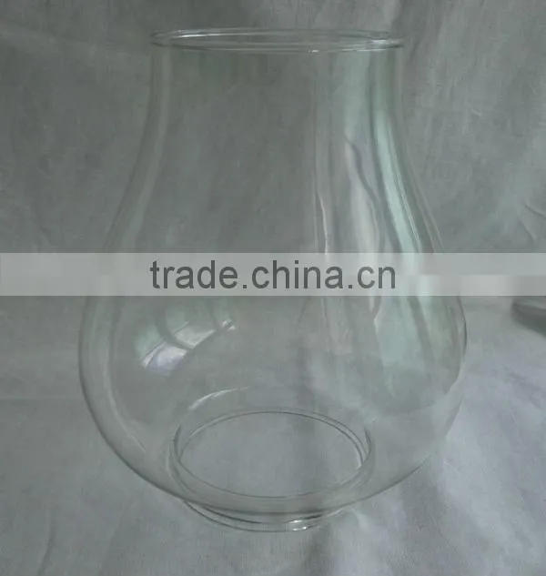 Beaded Top glass lampshade