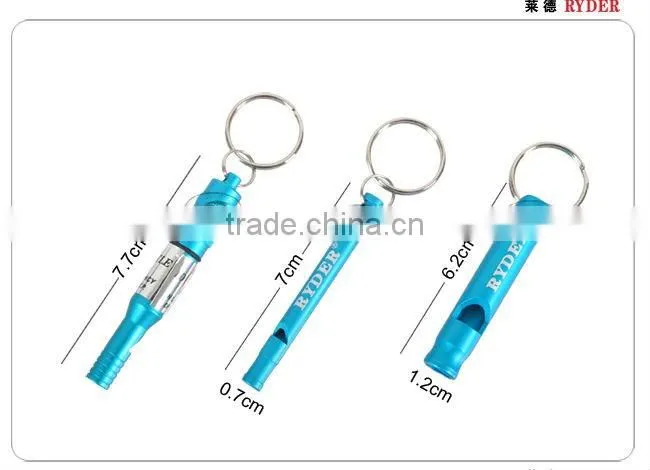 Camping Aluminum Emergency Whistle