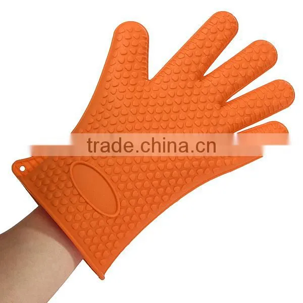 Kitchen Tool Heat Resistant Glove Oven Pot Holder Silicone Mitt Grip