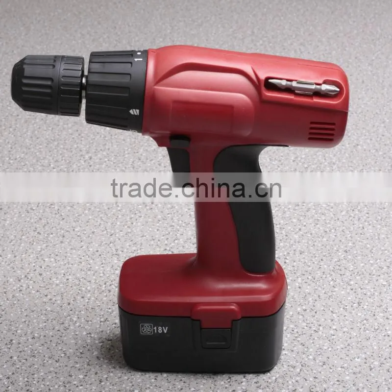 2014 new design Ni-cd battery 7.2V-18V cordless drill of Power tools made in China