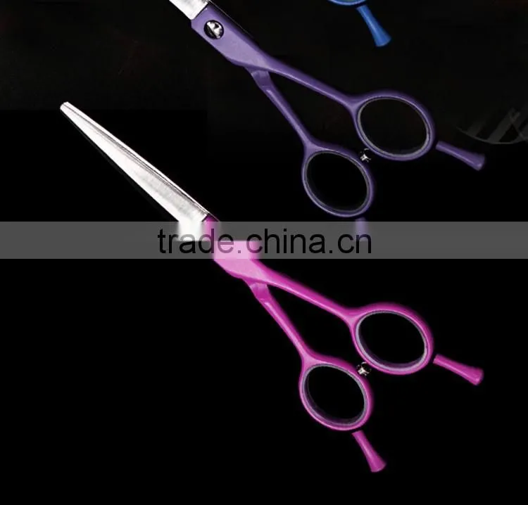 6inch japanese stainless steel pet grooming scissors with opposing handle
