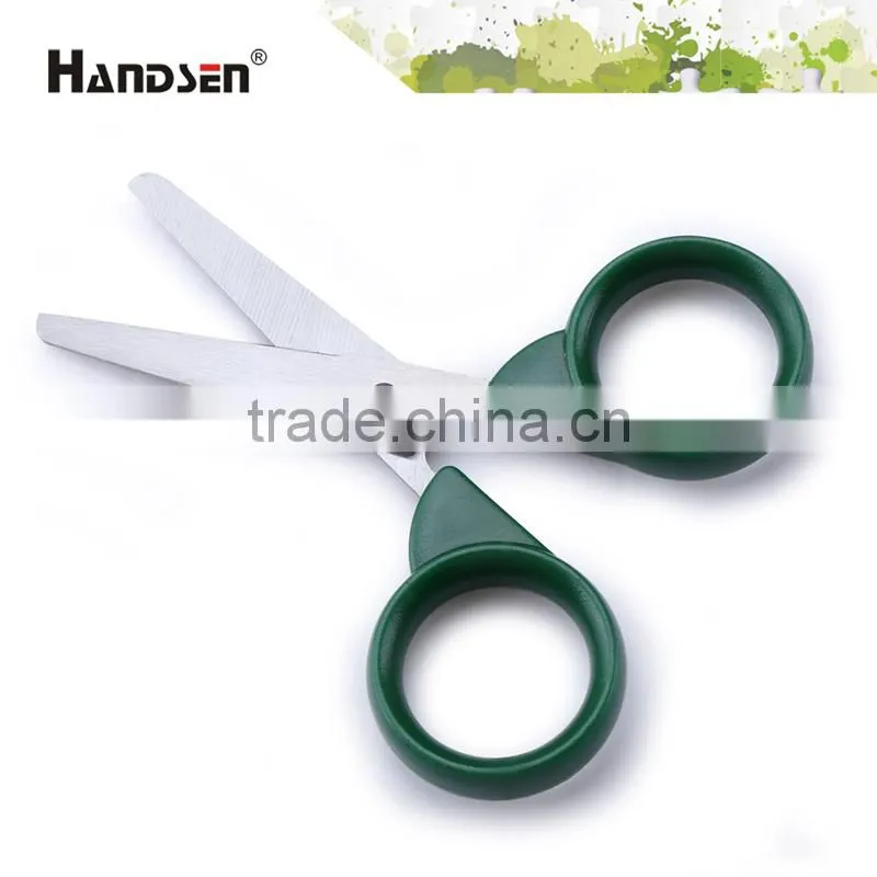 New design 4" plastic handle carota scissors carrot scissors