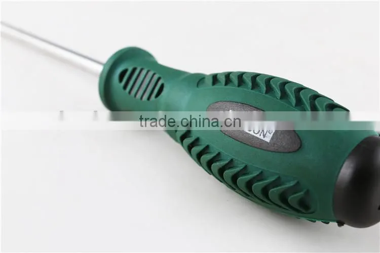 Industrial comfortable screwdriver of stainless steel
