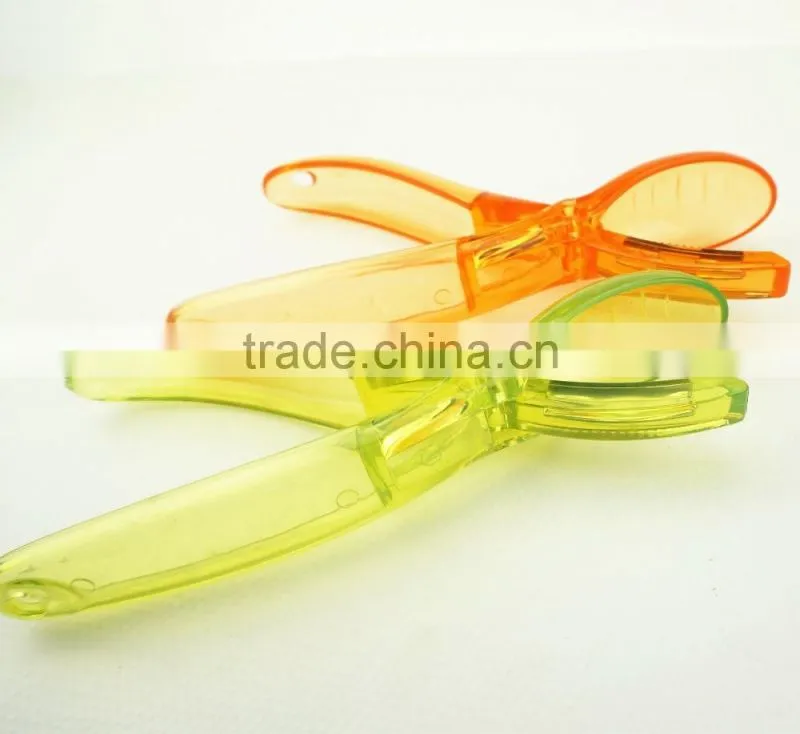 41058 Promotion 2 in 1 Kitchen Fruits Spoon Scoops scale Peeler Kitchen Gadget