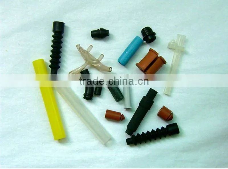 various styles silicone rubber grip parts