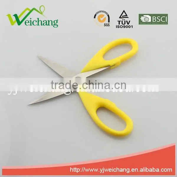 WCTS1197 Soft grip Scissors Heavy Duty Checkered Chef Multifunction Kitchen Scissors Shears