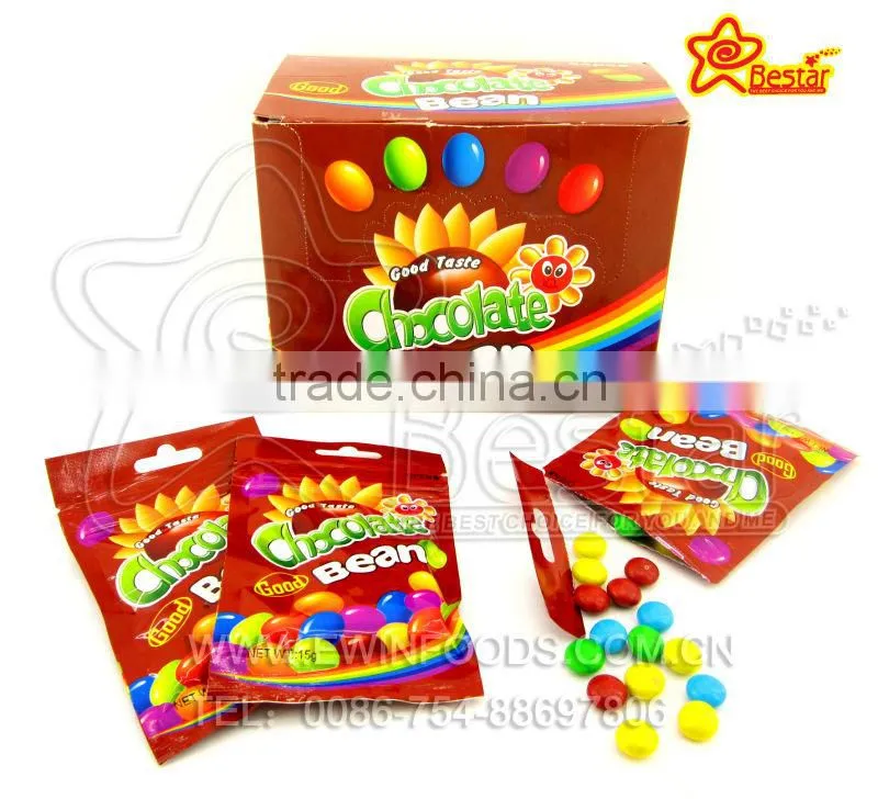 Hot Sale Colorful Chocolate Bean Candy