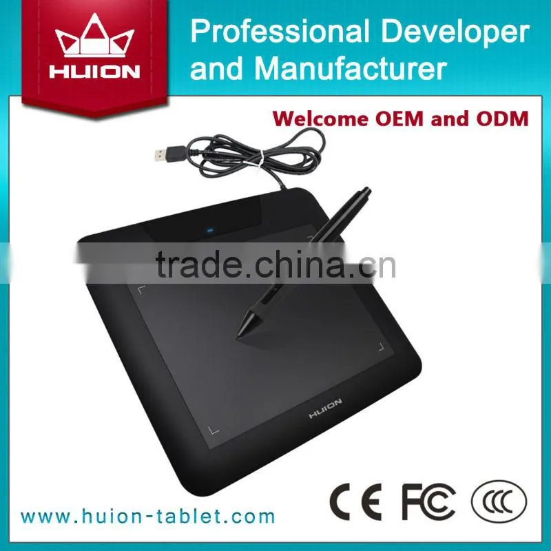 2014 best seller practical portable 8 inch usb graphic tablet signature pad with digital pen for pc