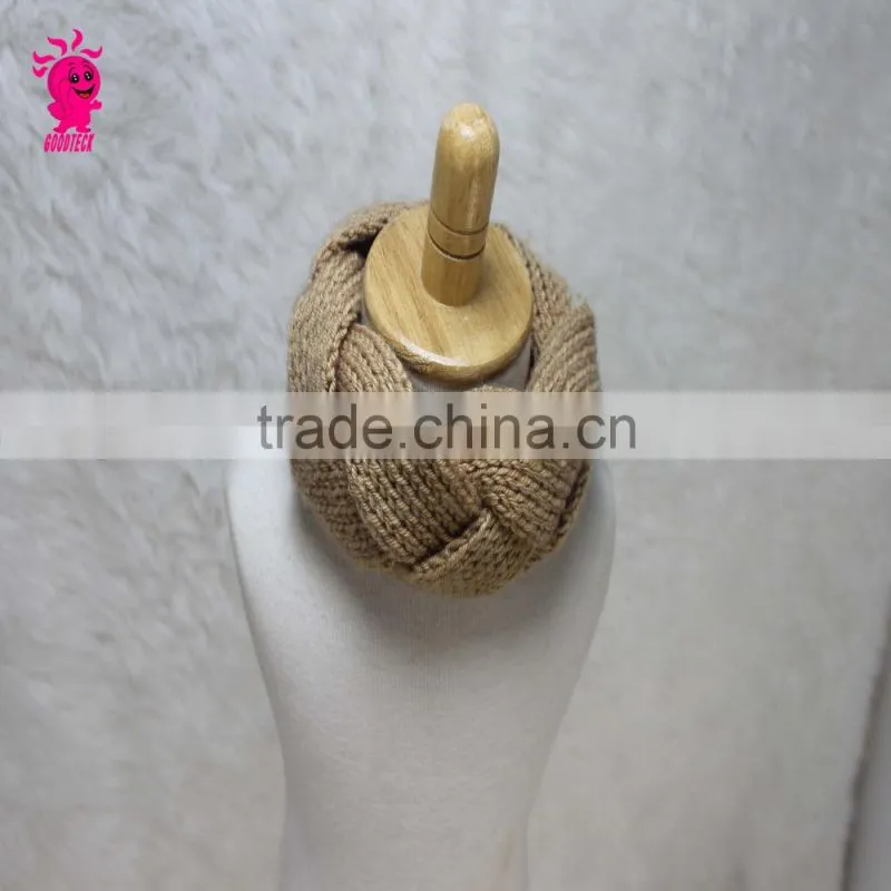 Winter Warm Lady's Nice Crochet Flower Ear Hairband Headwrap Knitted Headband