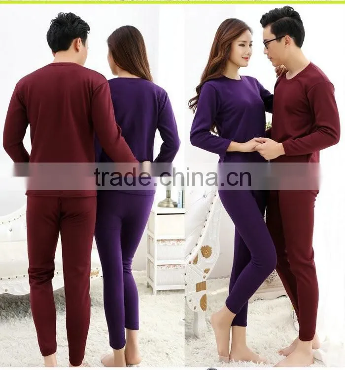 Custom Cheap Price Fashion Cotton Lady Heated Thermal Underwear