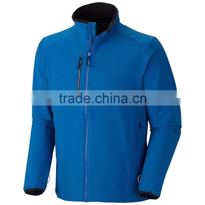 cheap custom hard-wearing softshell jacket for man