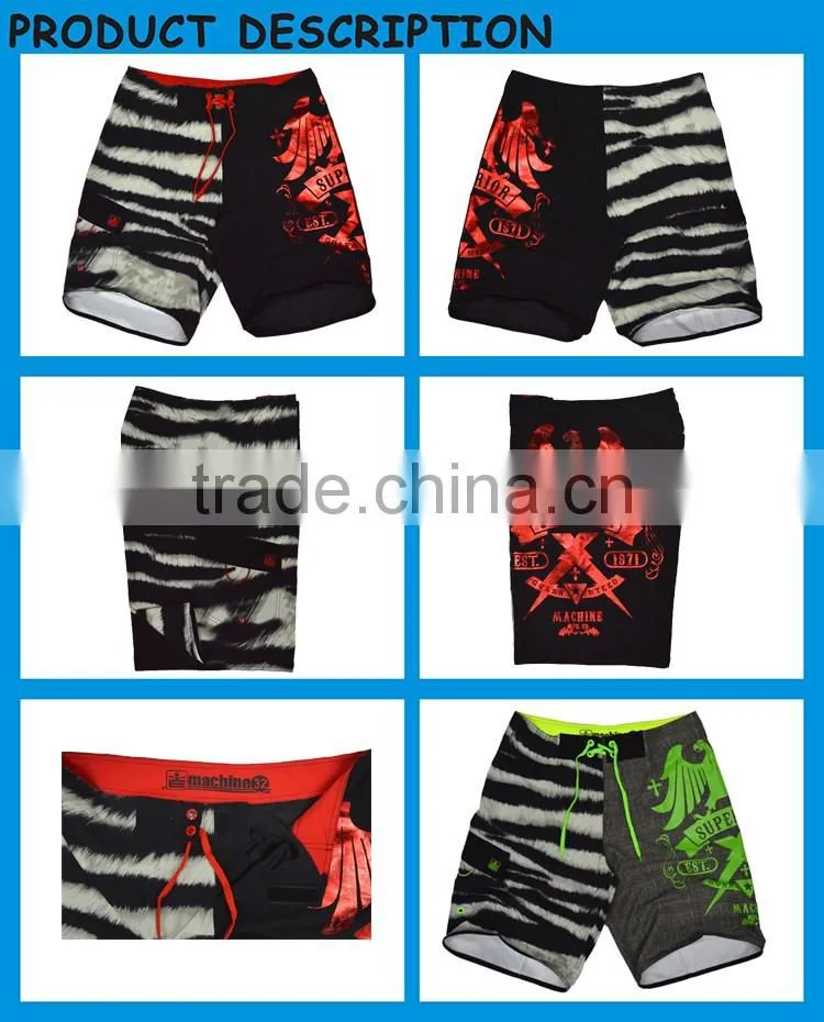 Cool Design Men's Vintage Print Relaxation Boardshorts